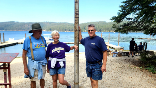 Harold and Jan Olstad along with our own Jon Dohm